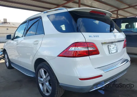 2013 Mercedes-Benz Ml 350 4Matic z USA, uszkodzony, nr VIN 4JGDA5HB9DA154493